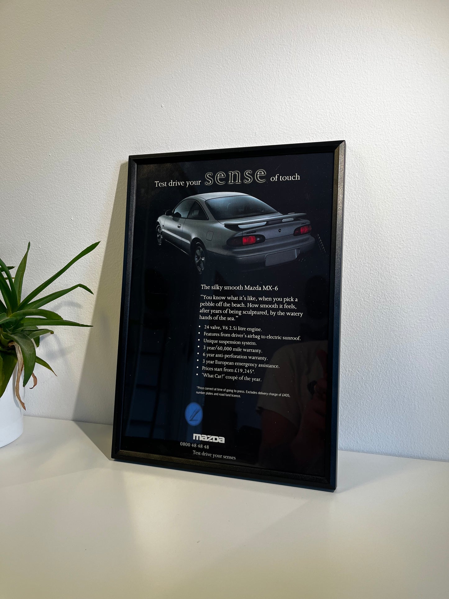 RARE Original Mazda MX-6 Advert - 1990s