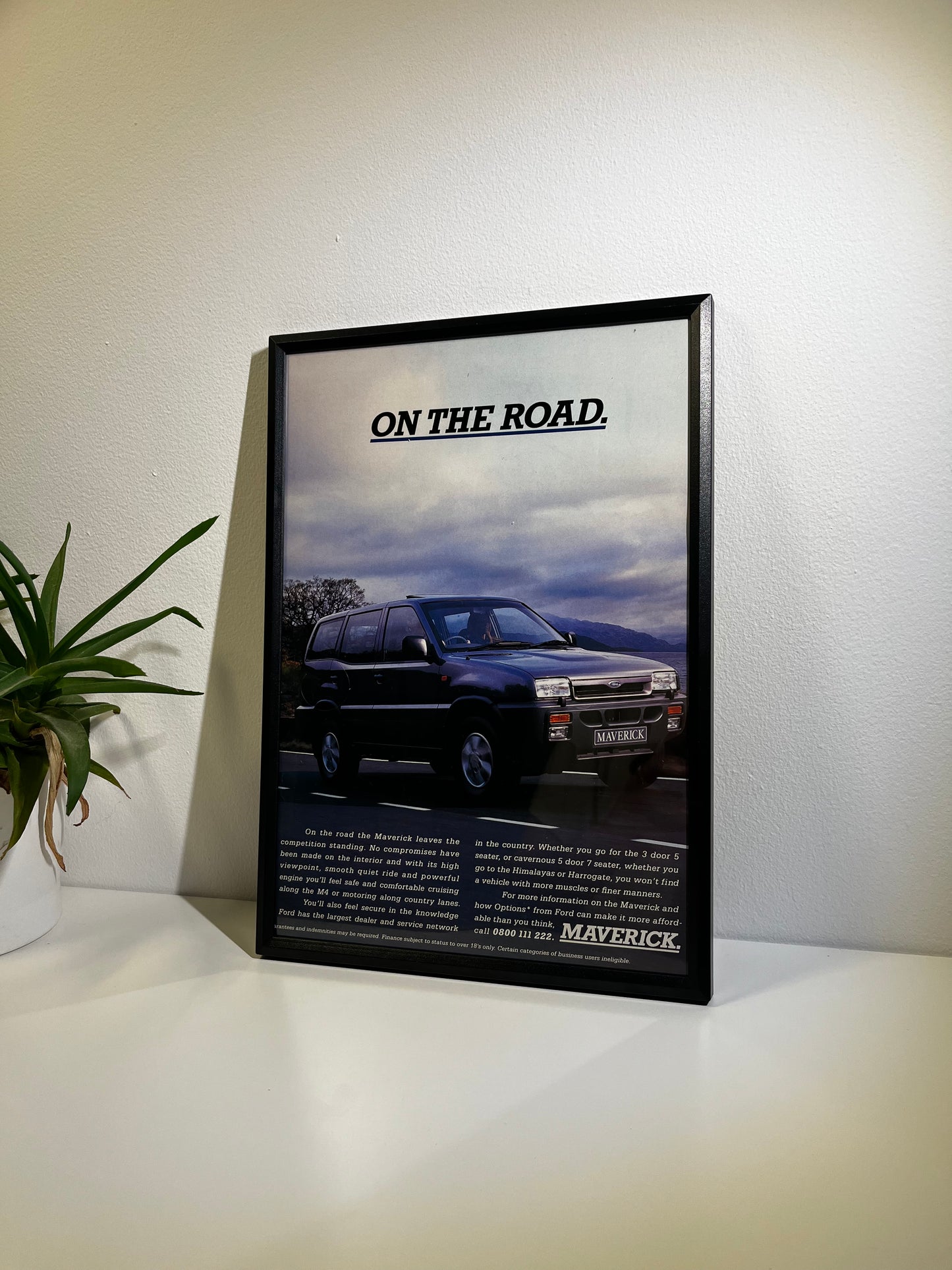 RARE Original Ford Maverick Advert - 1990s