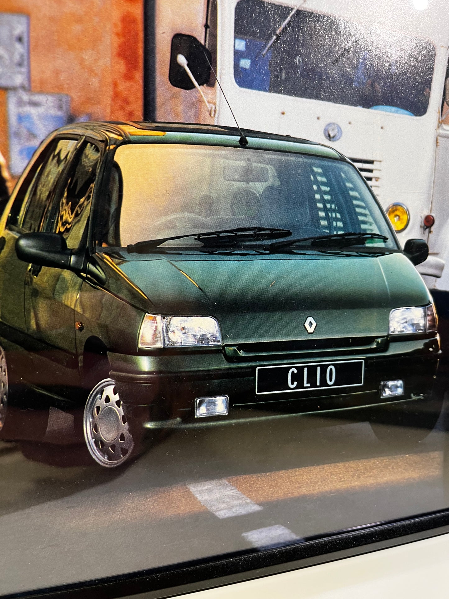RARE Original Renault Williams Clio Poster - 1990s