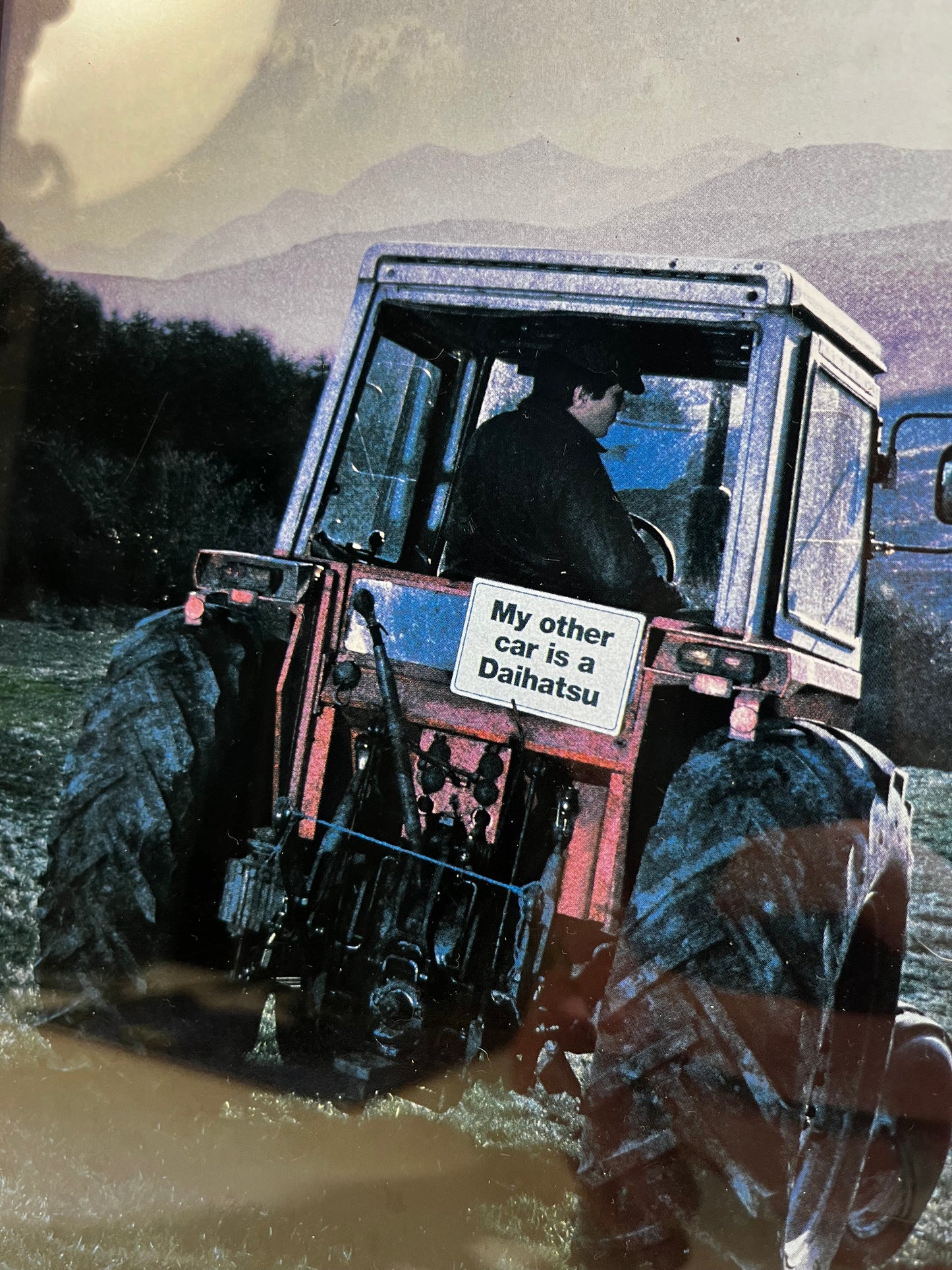 RARE Original Daihatsu Advert Poster - 1990s