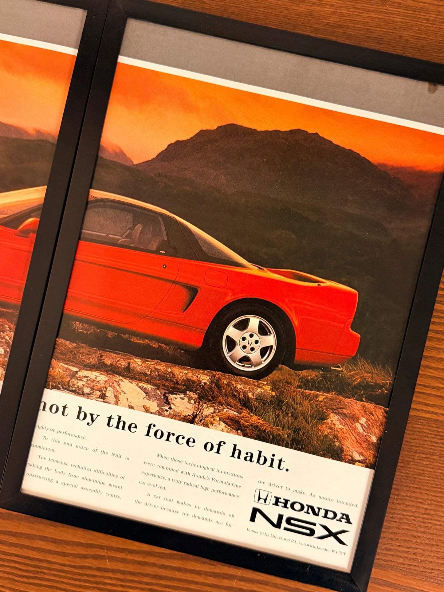 Original Honda NSX Advert - 1990s