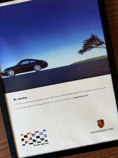Original Porsche 911 996 Advert - 2000s
