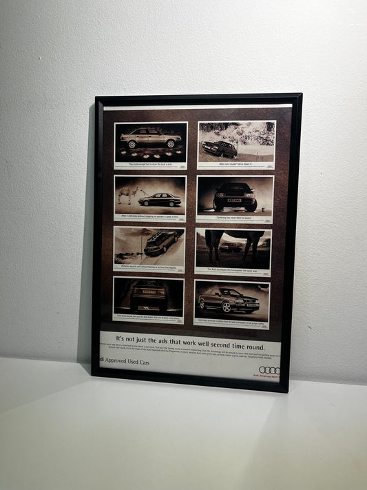 RARE Original Bosh Spark Plug Advert - 1990s