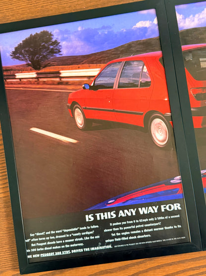 Original Peugeot 306 Advert - 1990s