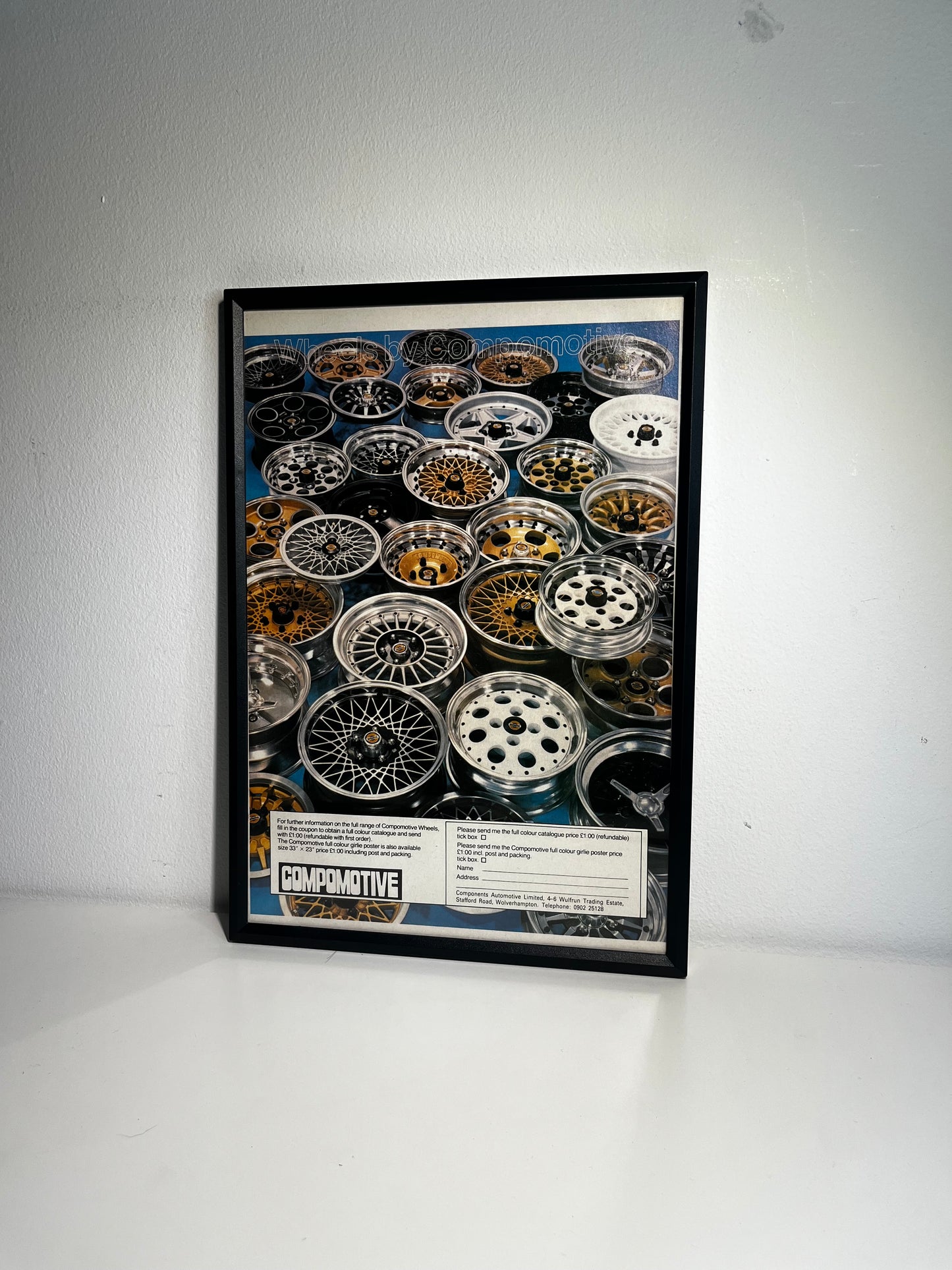 Original Compomotive Alloys Advert - 1985