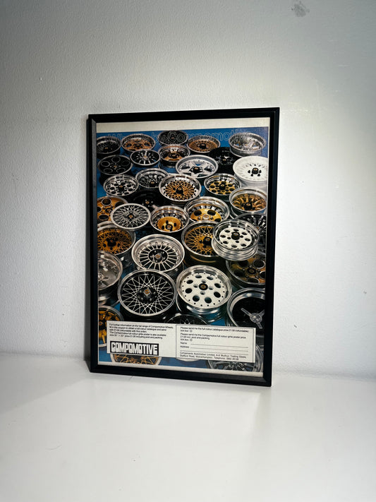 Original Compomotive Alloys Advert - 1985