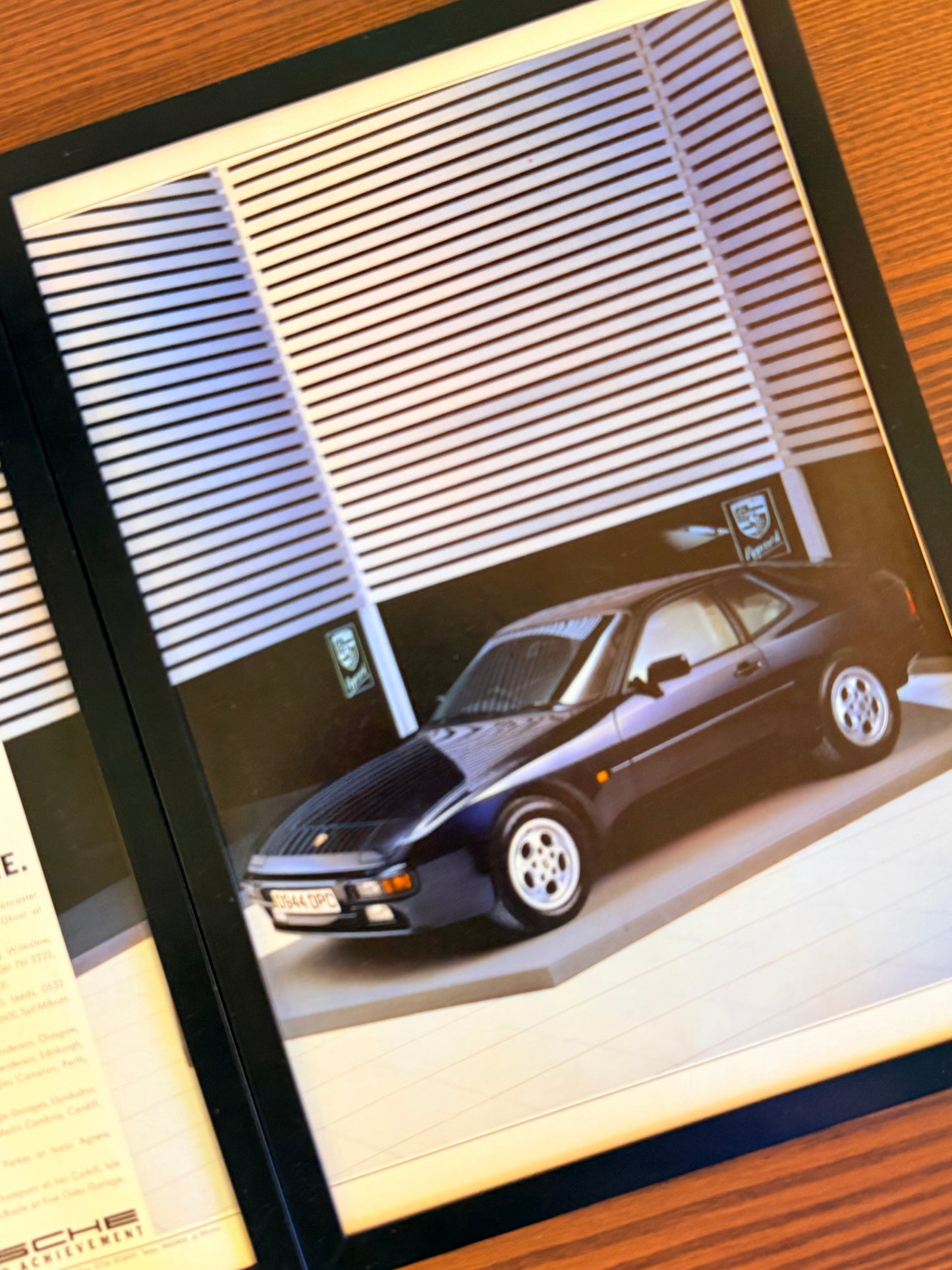 Original Porsche 944s Advert - 1980s