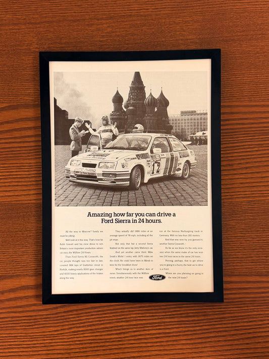Original Ford Cosworth Rs Advert - 1980s