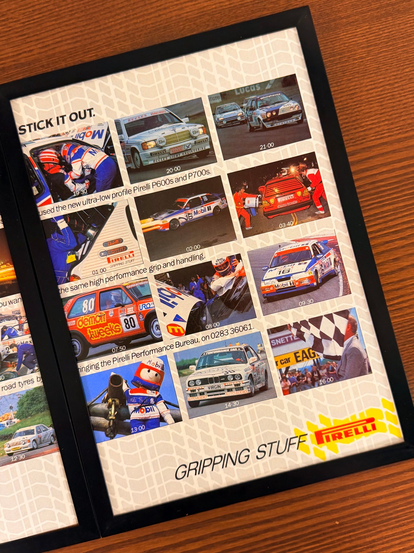 Original Pirelli Advert - 1980s