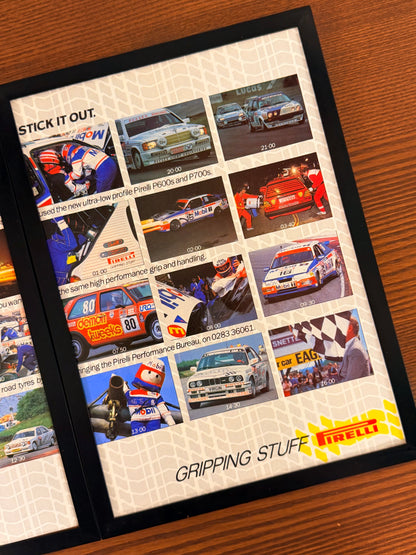 Original Pirelli Advert - 1980s