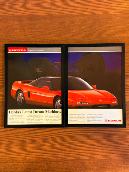 Original Honda NSX Advert - 1990s