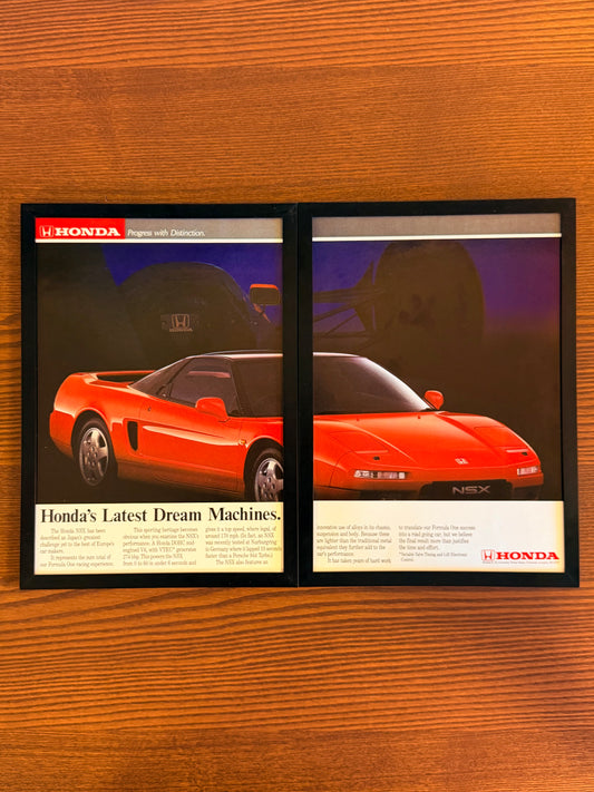 Original Honda NSX Advert - 1990s