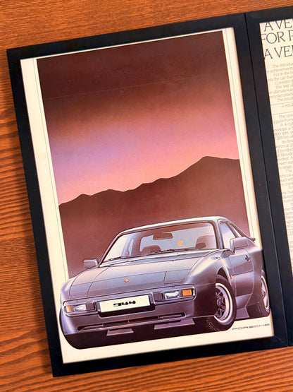 Original Porsche 944 Advert - 1980s
