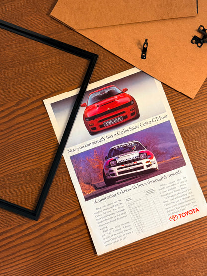 Original Toyota Celica GT Four Advert - 1980s