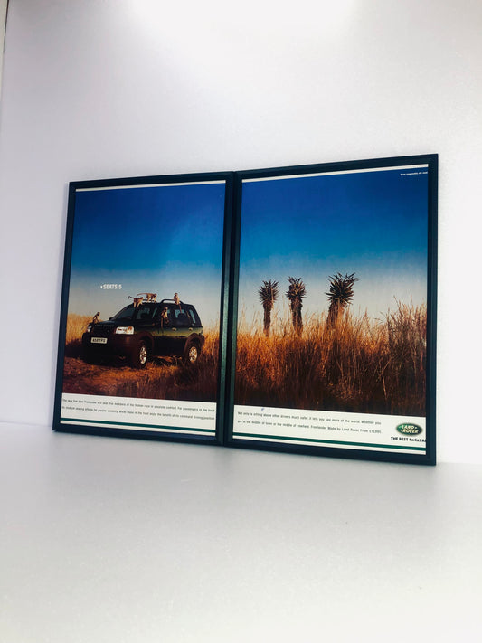 RARE Original Vintage Land Rover Freelander Advert – 1998