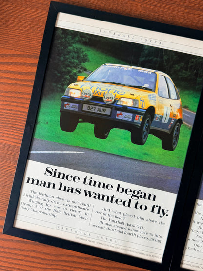Original Vauxhall Astra Advert - 1990s