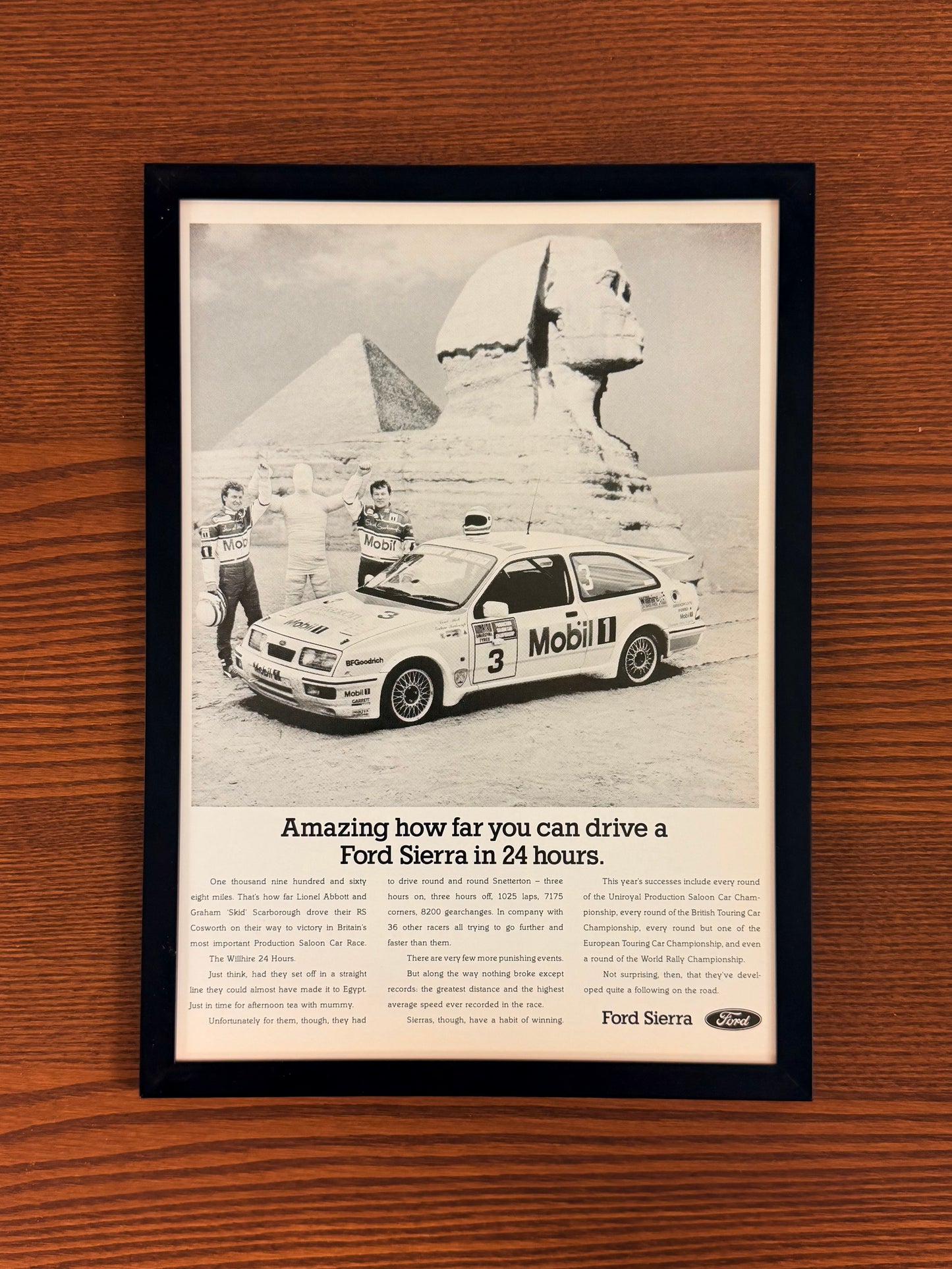 Original Ford Cosworth Advert - 1980s