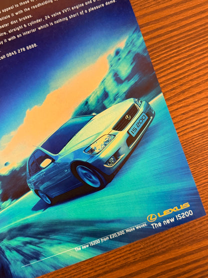 Original Lexus IS200 Advert - 2000s