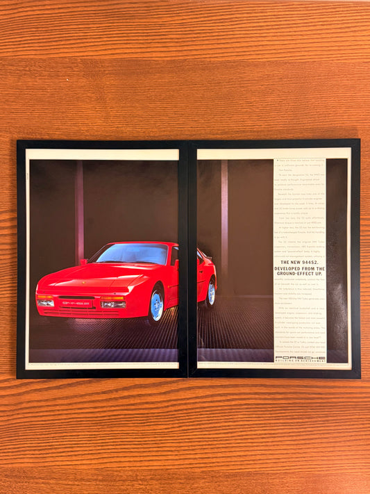 Original Porsche 944 Advert - 1980s