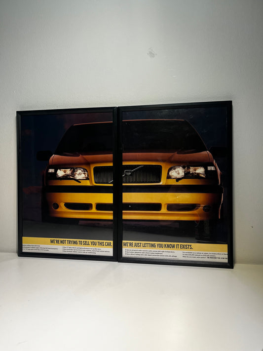 Original Volvo 850 Advert  - 1990s