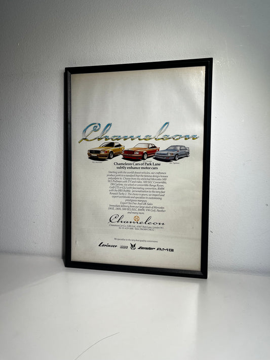 Original Mercedes Advert - 1980s