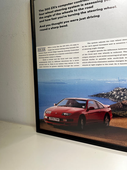Original 90s Nissan 300zx Advert