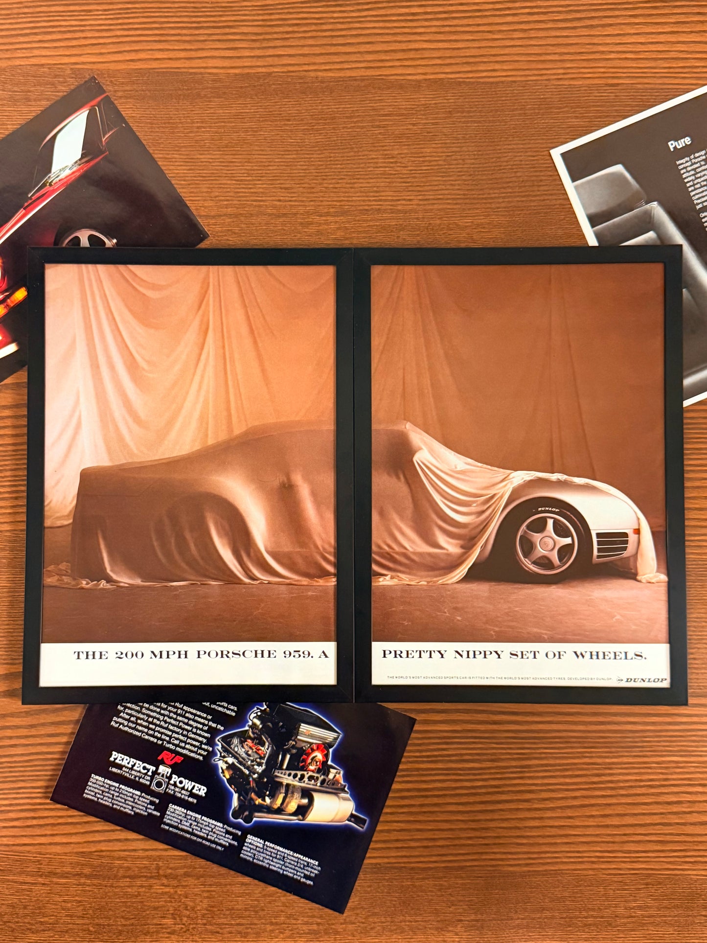 Original Porsche 959 Advert - 1980s