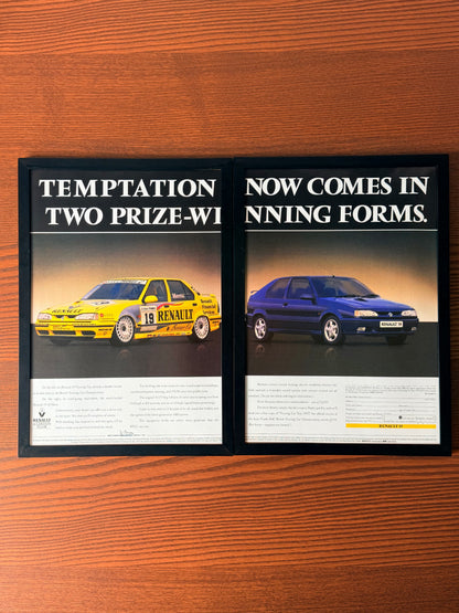 Original Renault 19 Advertisement - 1990s
