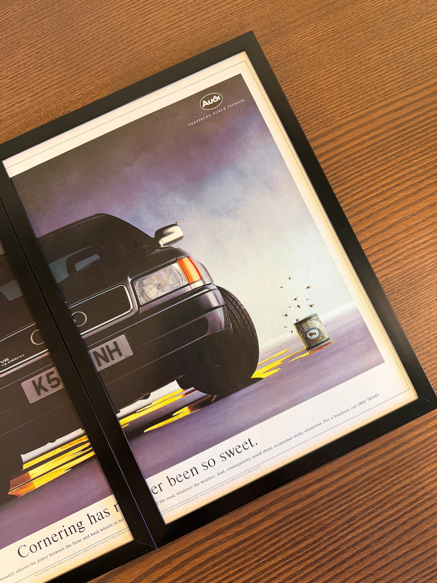 Original Audi 100 V6 Quattro Advert - 1990s