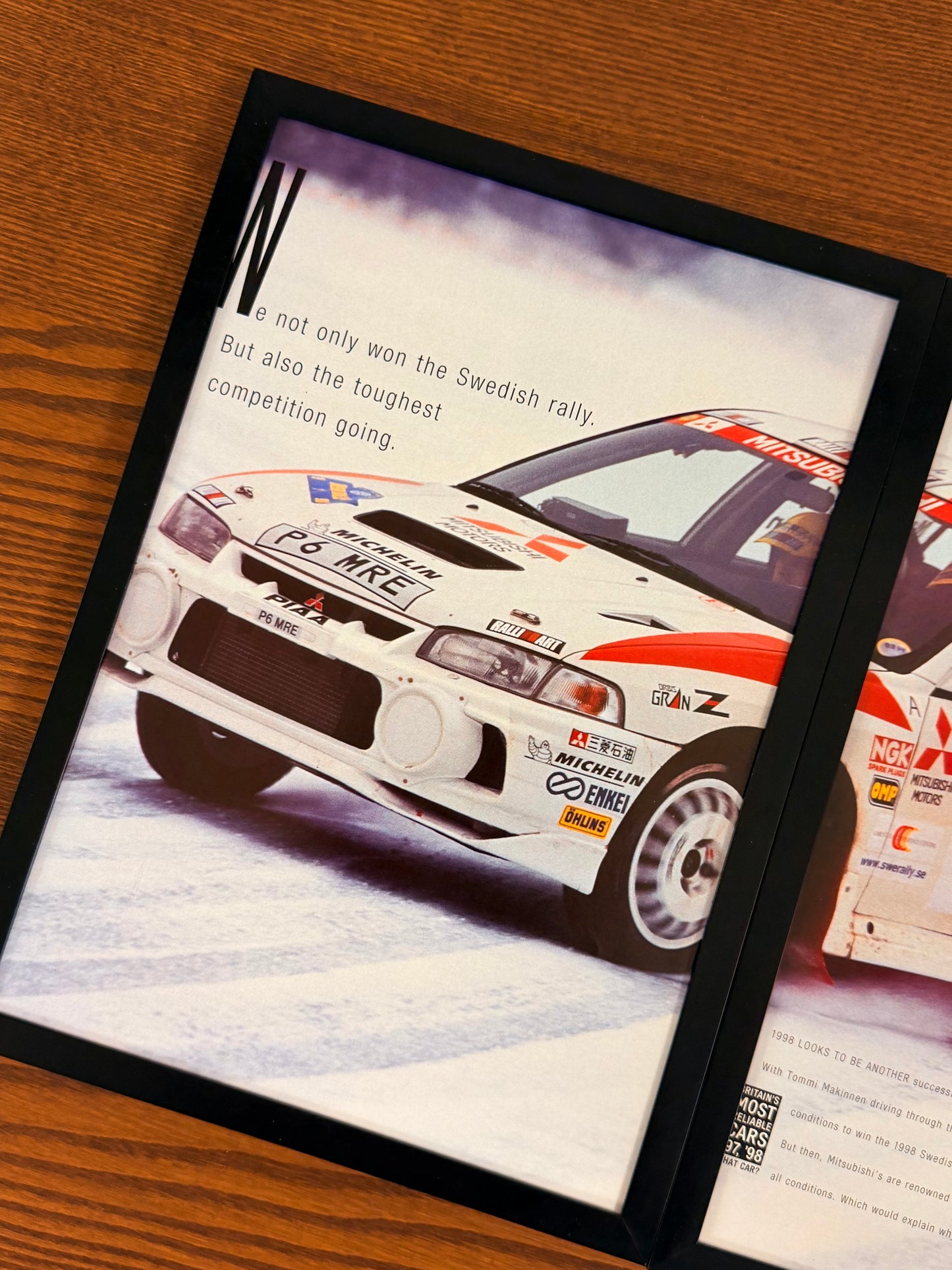 Original Mitsubishi Evo Advert - 1990s