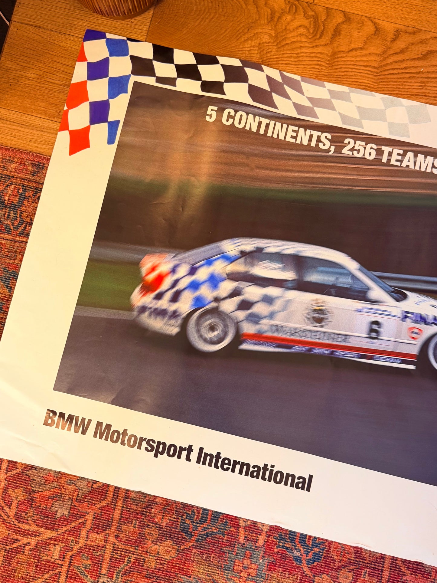 Rare Original BMW E36 Motorsport International A1 Poster