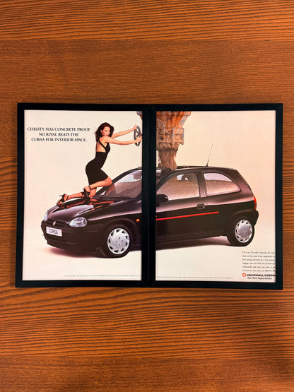 Original Vauxhall Corsa Advert - 1980s