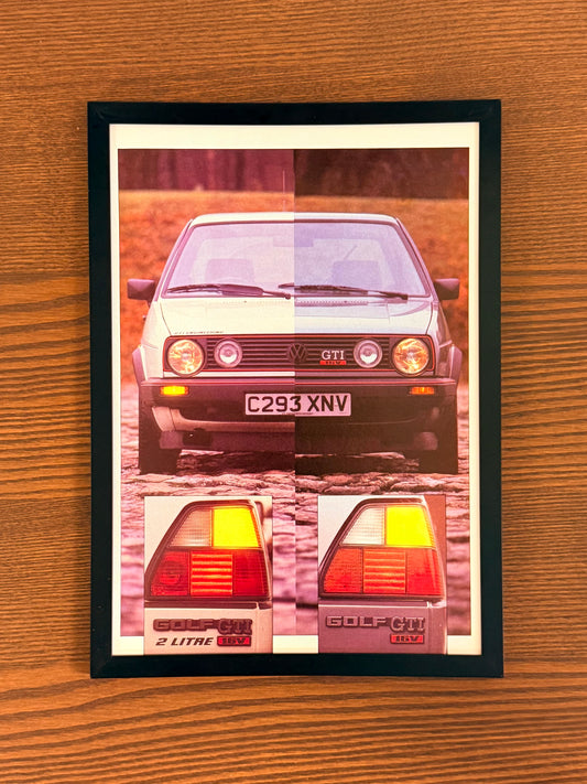 Original Volkswagen Mk2 GTI Advert - 1980s