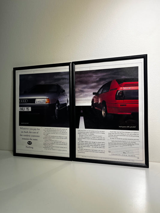 Original Audi 80 Quattro Advert - 1990s