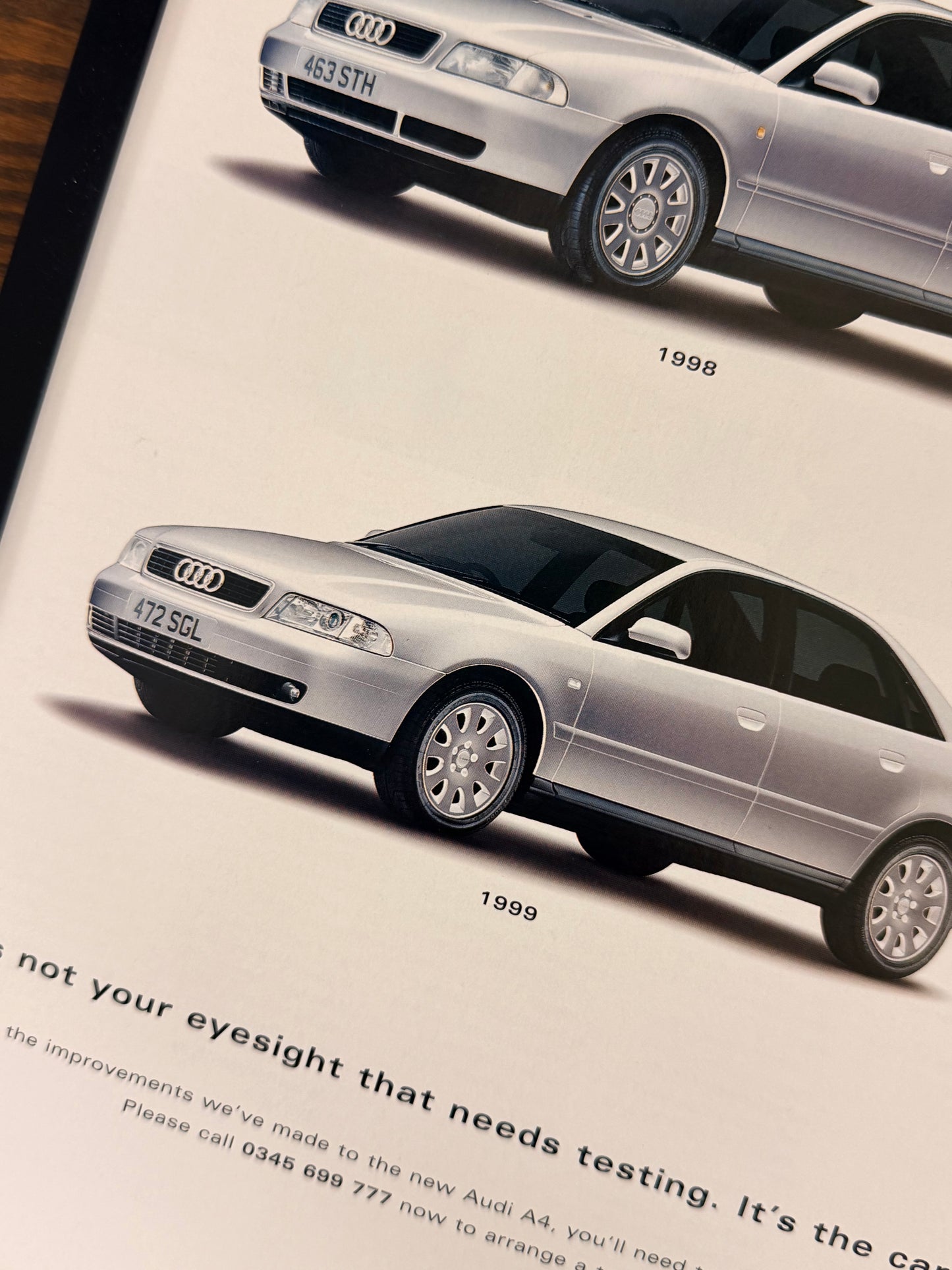 Original Audi A4 Advert - 1999