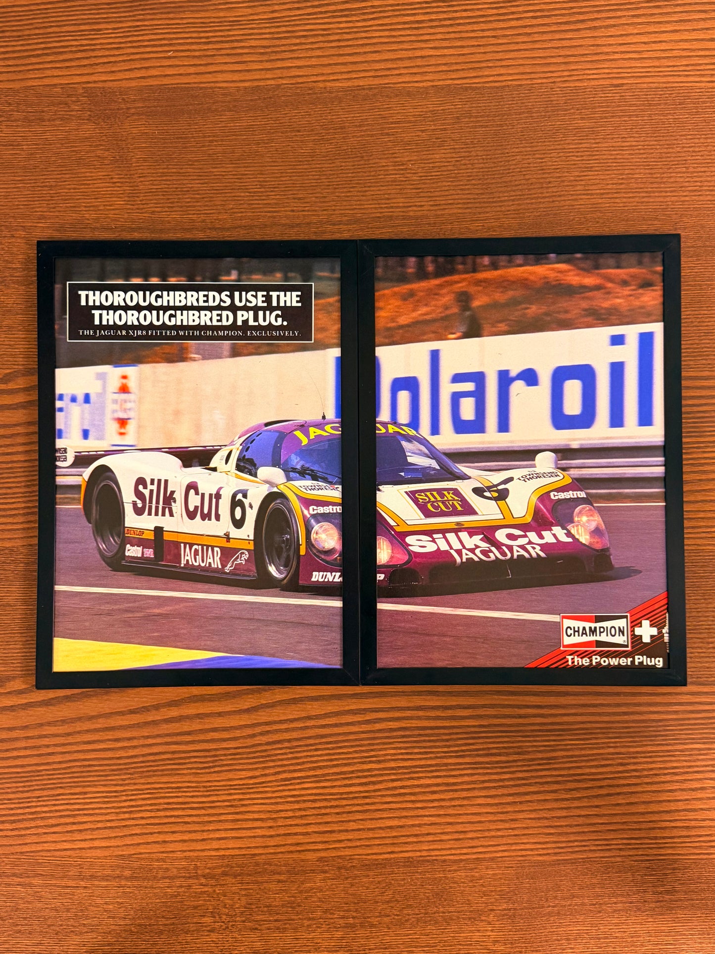 Original Jaguar Le Mans Advert - 1980s