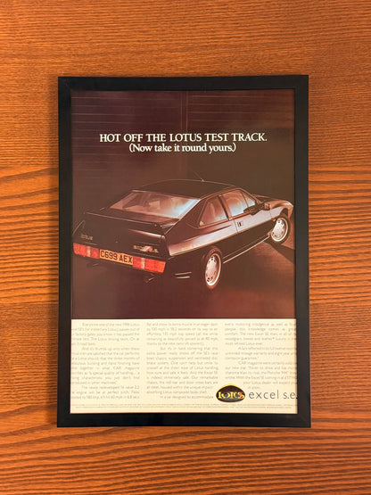 Original Lotus Excel se Advert - 1980s