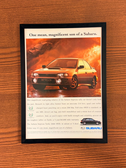 Original Subaru Impreza Advert - 1990s