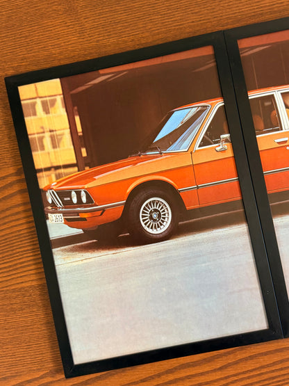 Original BMW E28 5 Series Advert - 1980s