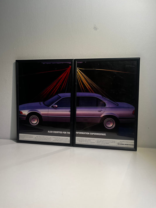 Original BMW E38 7 Series Advert - 1990s