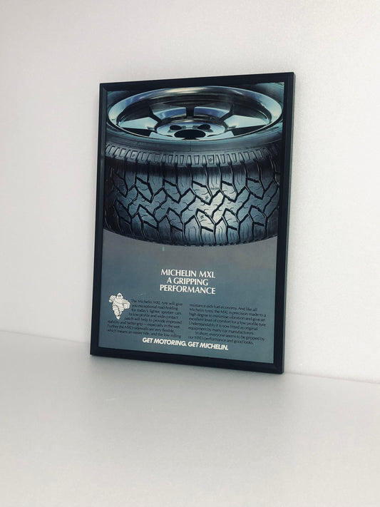 Original Vintage Michelin Advert - 1990s