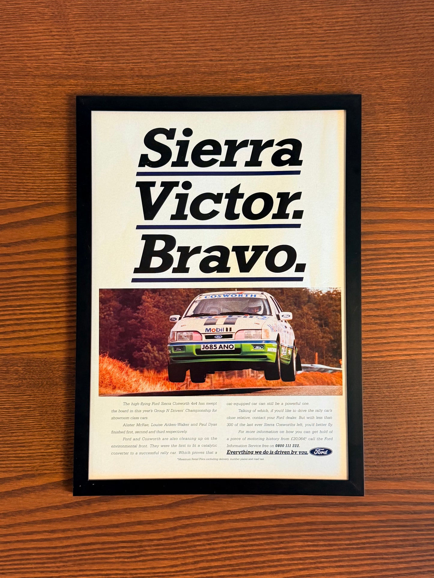Original Ford Sierra Advert- 1990s