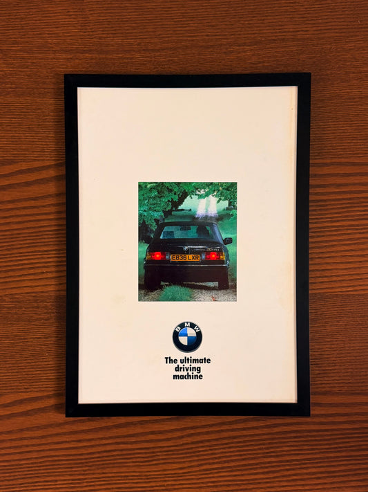 Original BMW E30 320i 325i Convertible 3 series Advert - 1980s