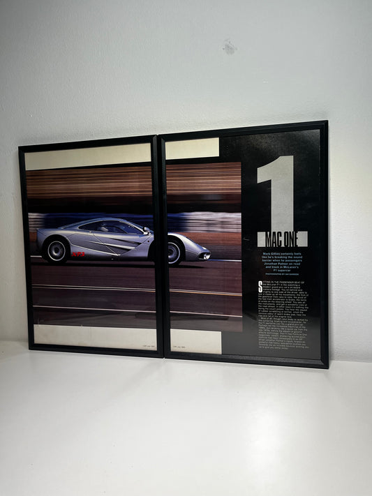 Original McLaren Mac 1 Advert - 1990s