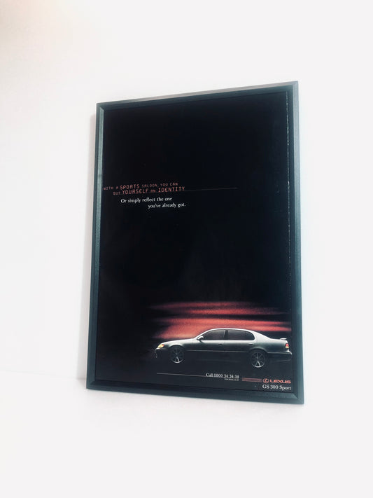 Original Vintage Lexus GS 300 Advert - 1990s