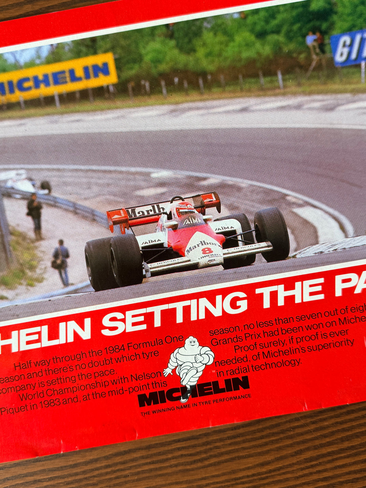 Original Michelin Marlboro F1 Advert - 1980’s