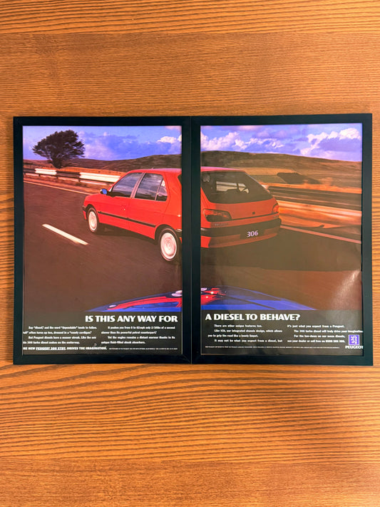 Original Peugeot 306 Advert - 1990s