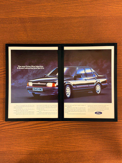 Original Ford Orion Advert - 1980s