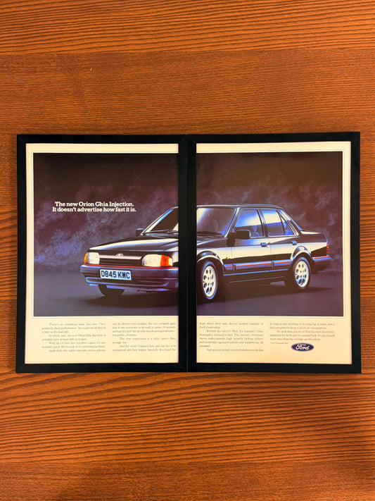 Original Ford Orion Advert - 1980s