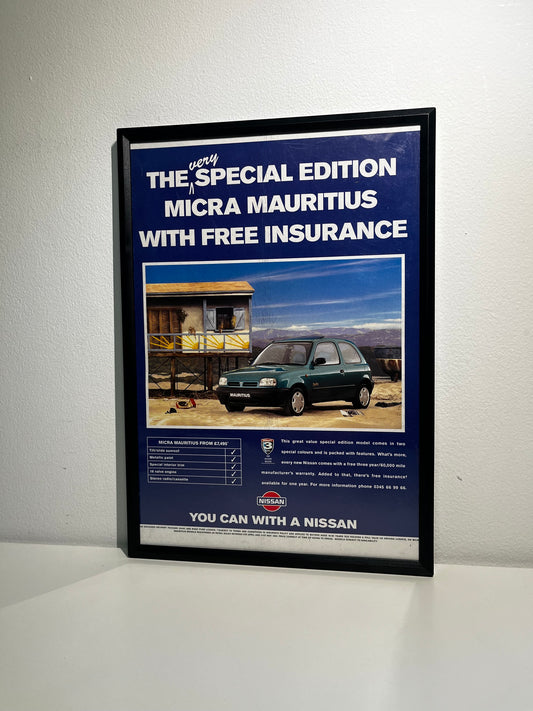 RARE Original Nissan K11 Micra Advert - 1990s